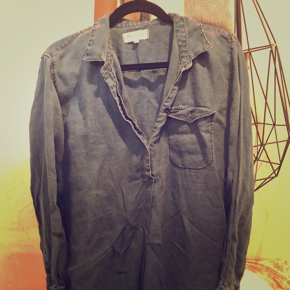 Madewell denim dress